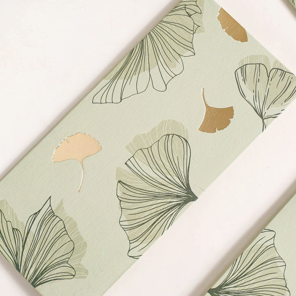 Oriental Glam Designer Set Of 12 Money Envelope Sage Green Nestasia