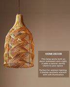 Elegant Pendant Hanging Light for Bedroom and Living Room