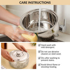 Etched Floral Insulated Stainless Steel Casserole 3000ml Nestasia