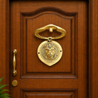 Brass Lion Face Door Knocker Vedansh Craft