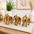 Brass Handcrafted Dhokra Elephant statue Vedansh Craft