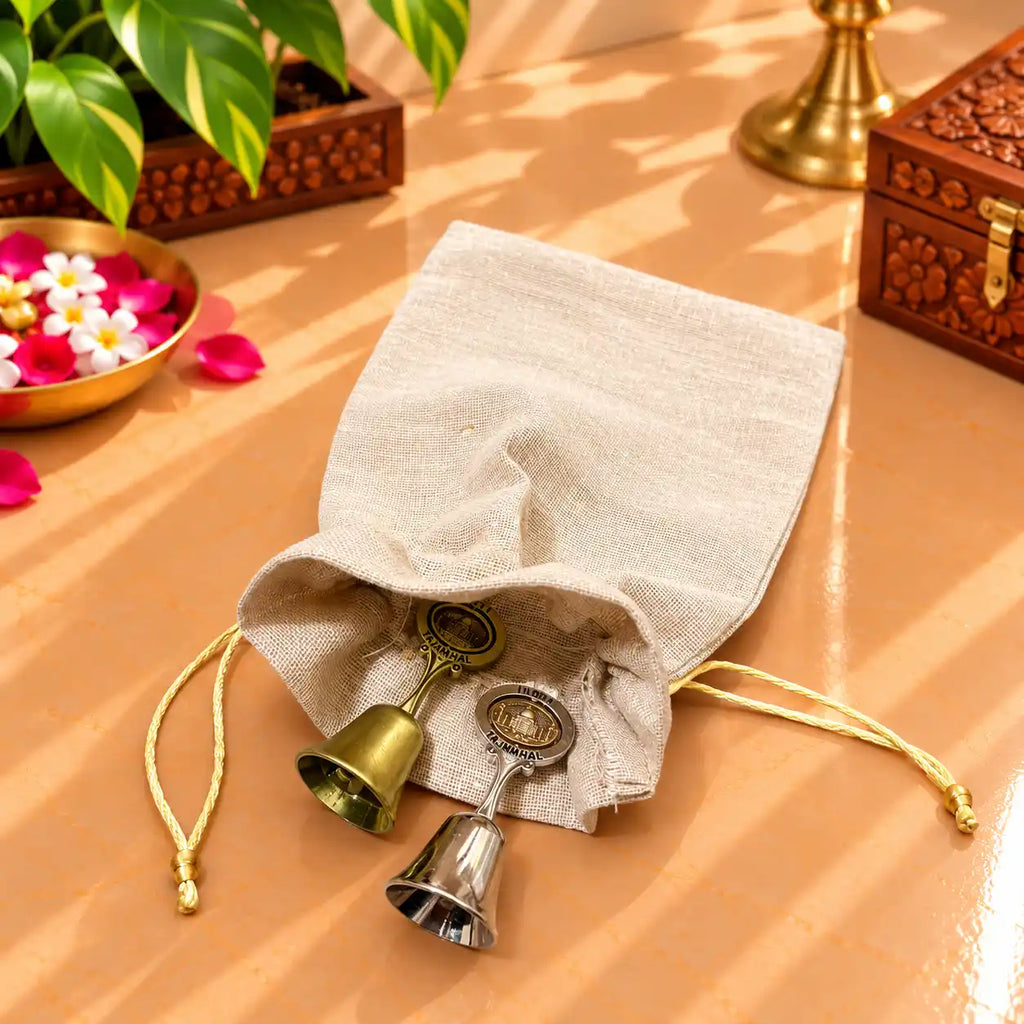 Brass Pooja Potli Gift Hamper: Bulk Corporate Gifting Vedansh Craft