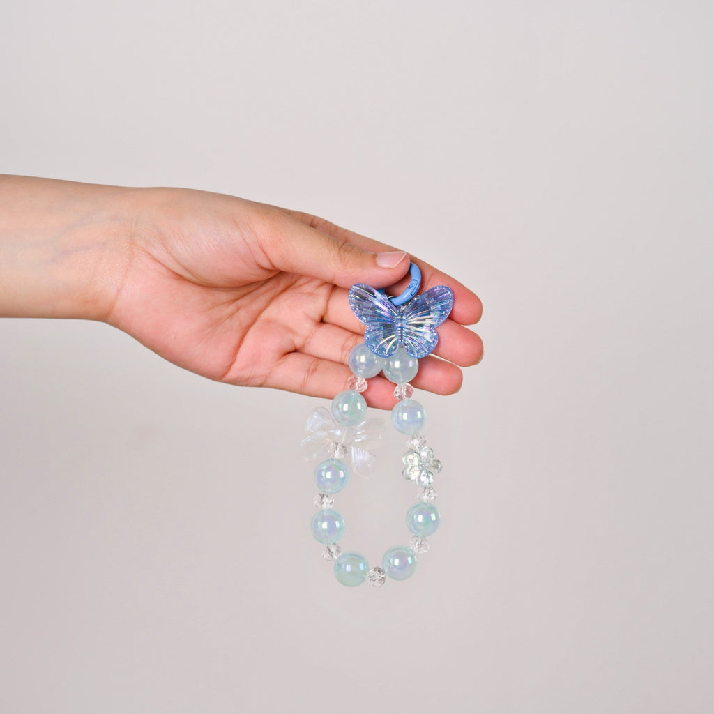 Fairy Blue Butterfly Keychain Nestasia