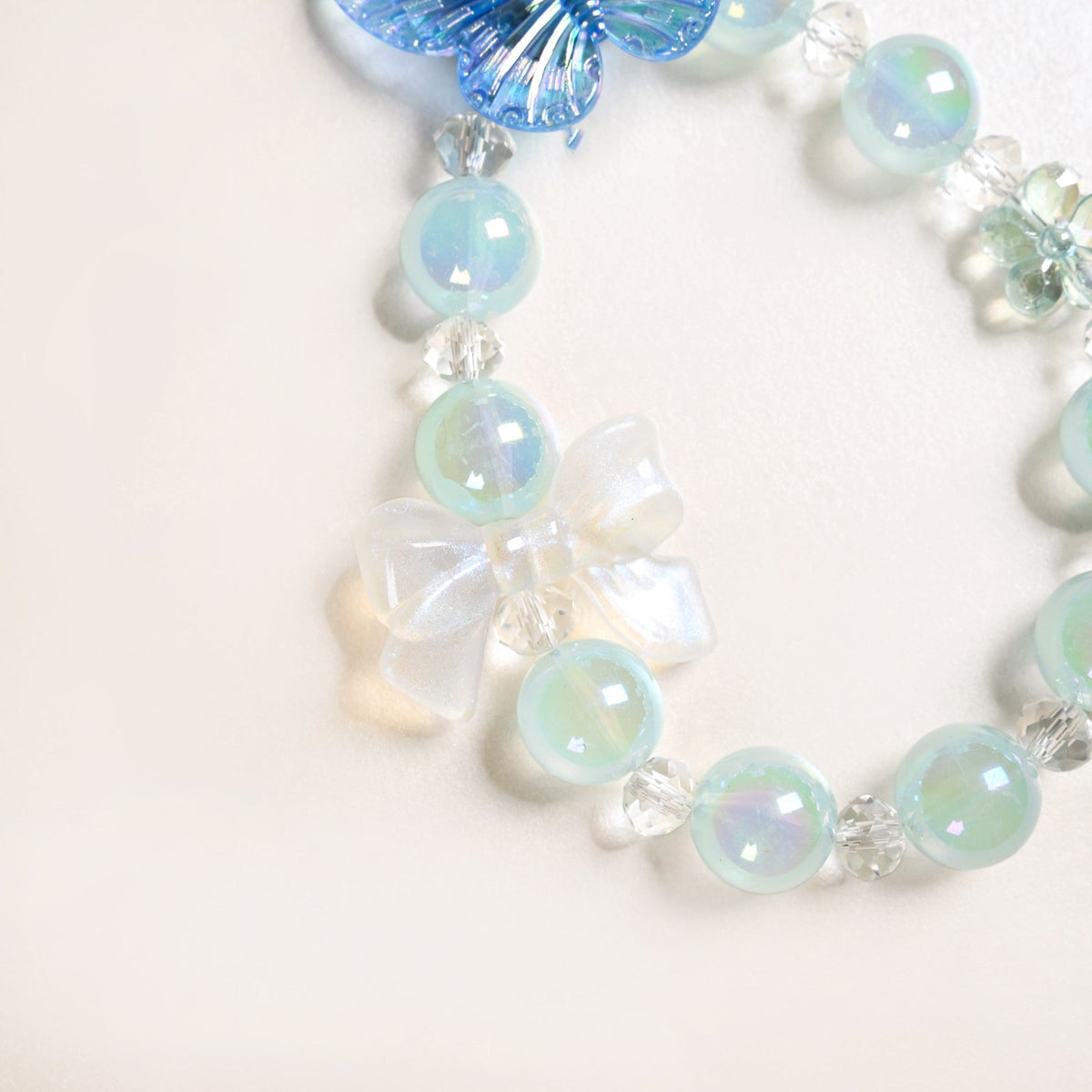 Fairy Blue Butterfly Keychain Nestasia