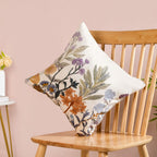 Fairytopia Slub Cotton Embroidered Cushion Cover 40x40cm Nestasia