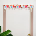 Festive Evil Eye Floral Toran With Tassels Nestasia