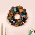Whispers Of Winter Sustainable Wall Decor Wreath Nestasia
