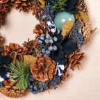 Whispers Of Winter Sustainable Wall Decor Wreath Nestasia