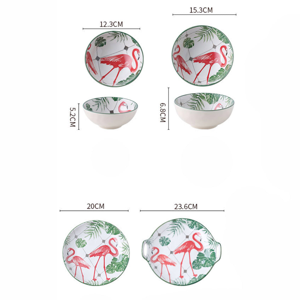 Flamingo Crockery Fiesta Nestasia