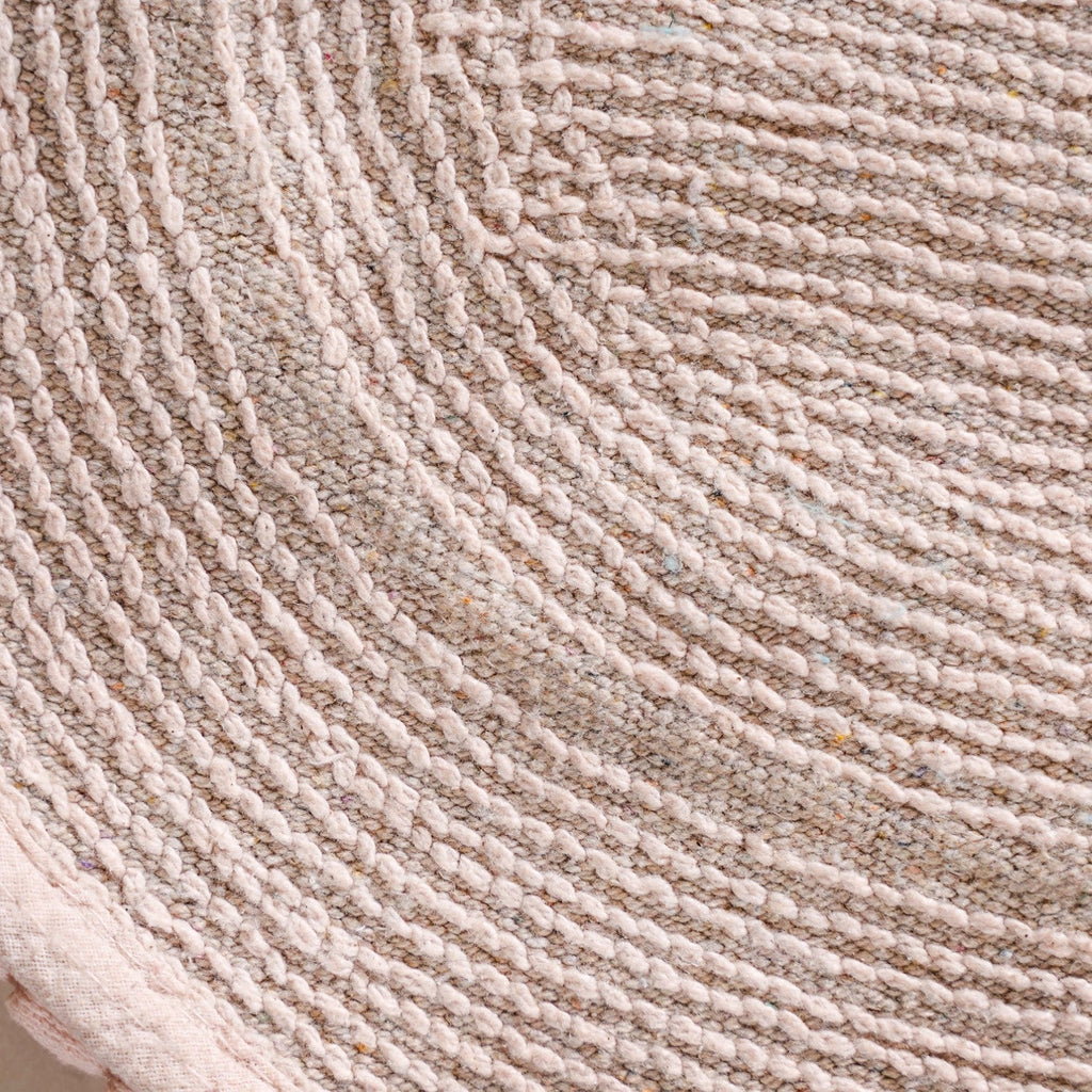 Ultra Soft Cotton Door Mat Baby Pink Set Of 2 24x16 Inch Nestasia