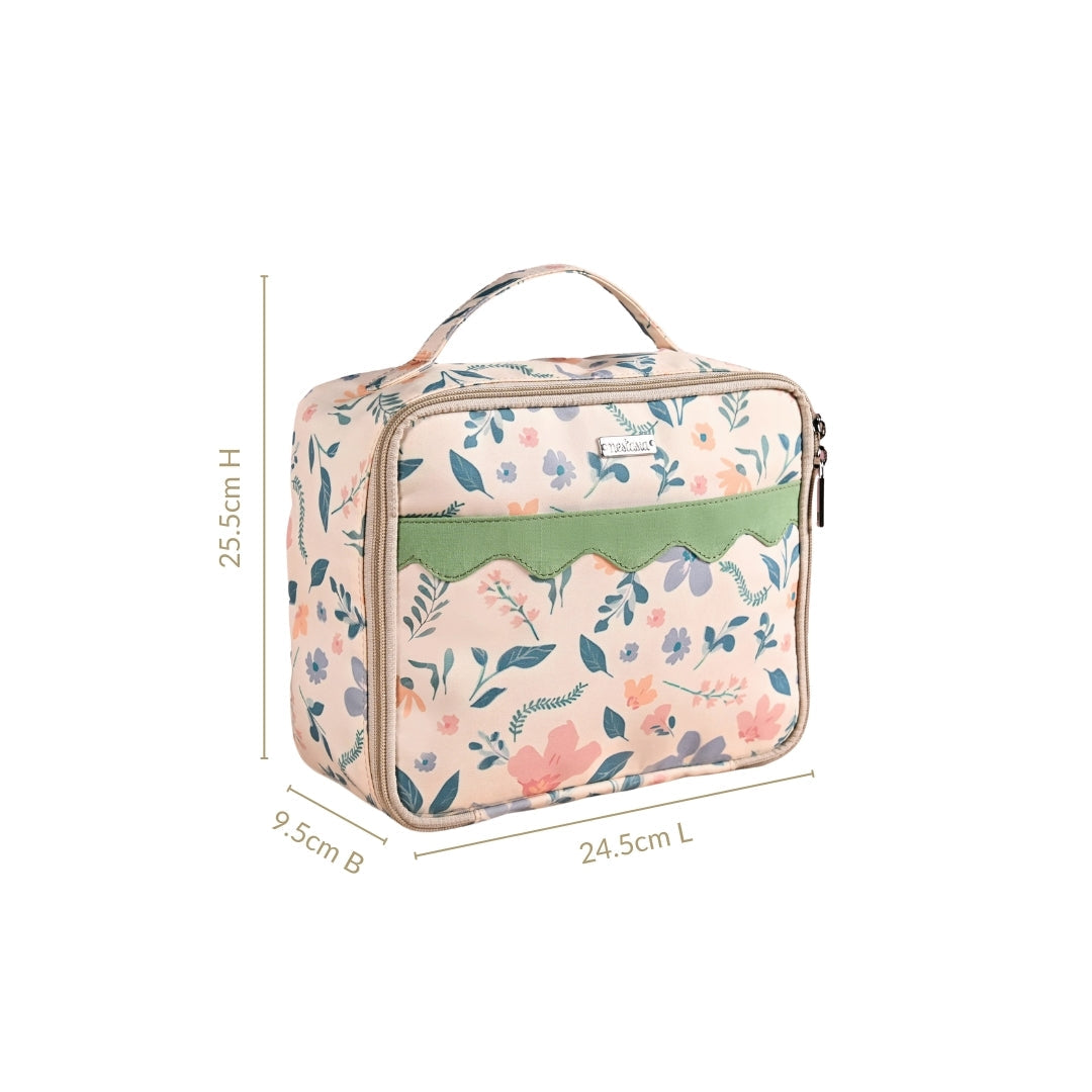Botanic Travel Organiser And Makeup Bag Nestasia