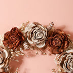 Natural Eco Flower Wreath Garland Nestasia