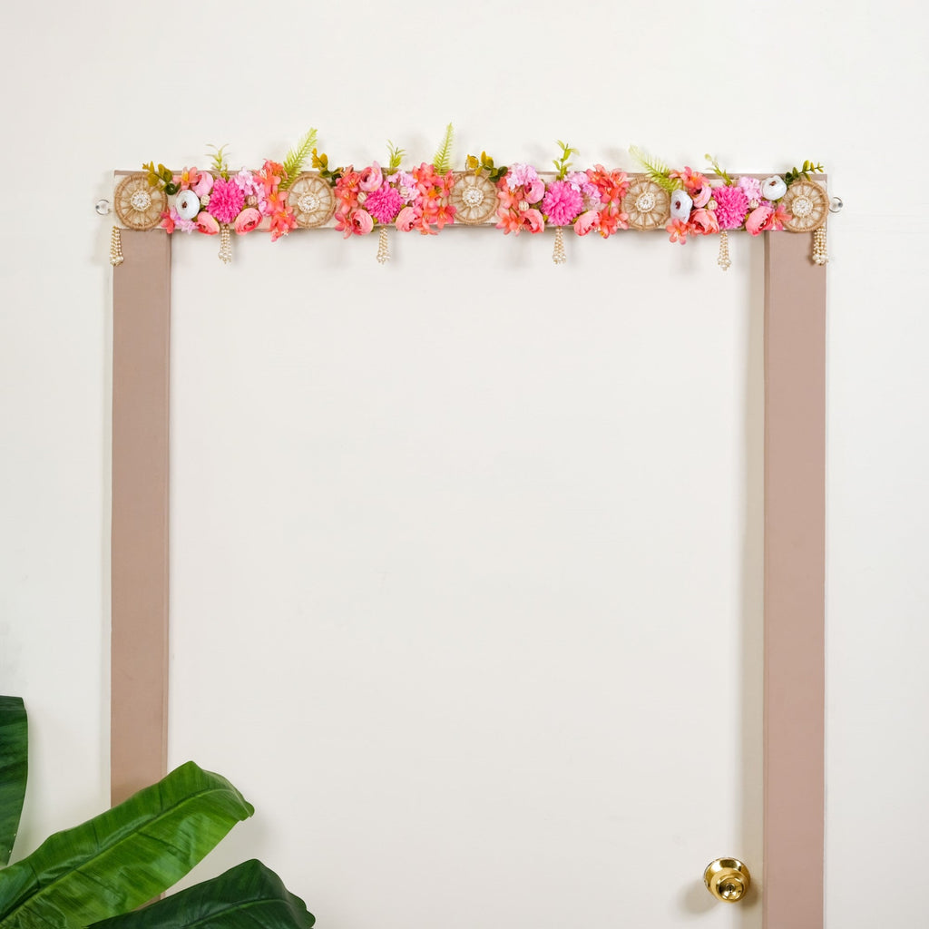 Flower And Pearls Decorative Toran Nestasia