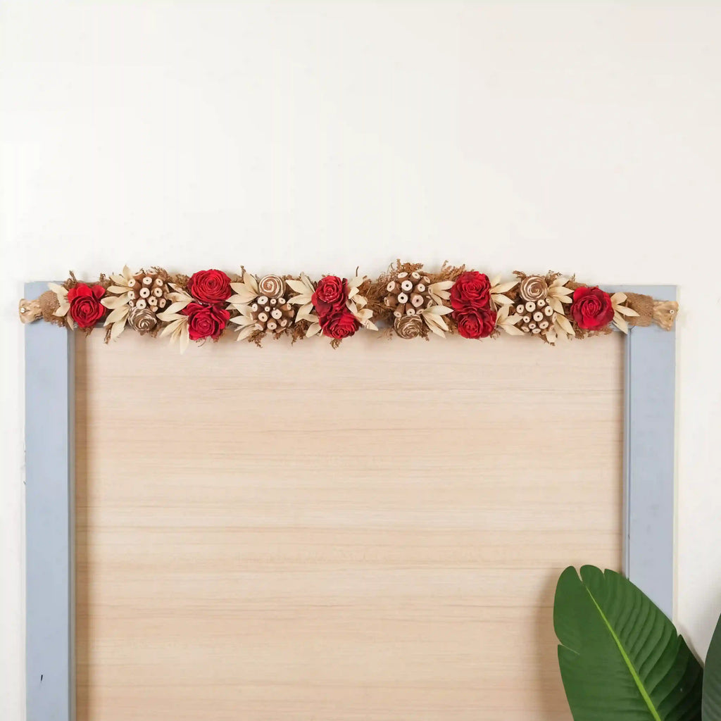 Natural Dried Flowers Door Hanging Nestasia