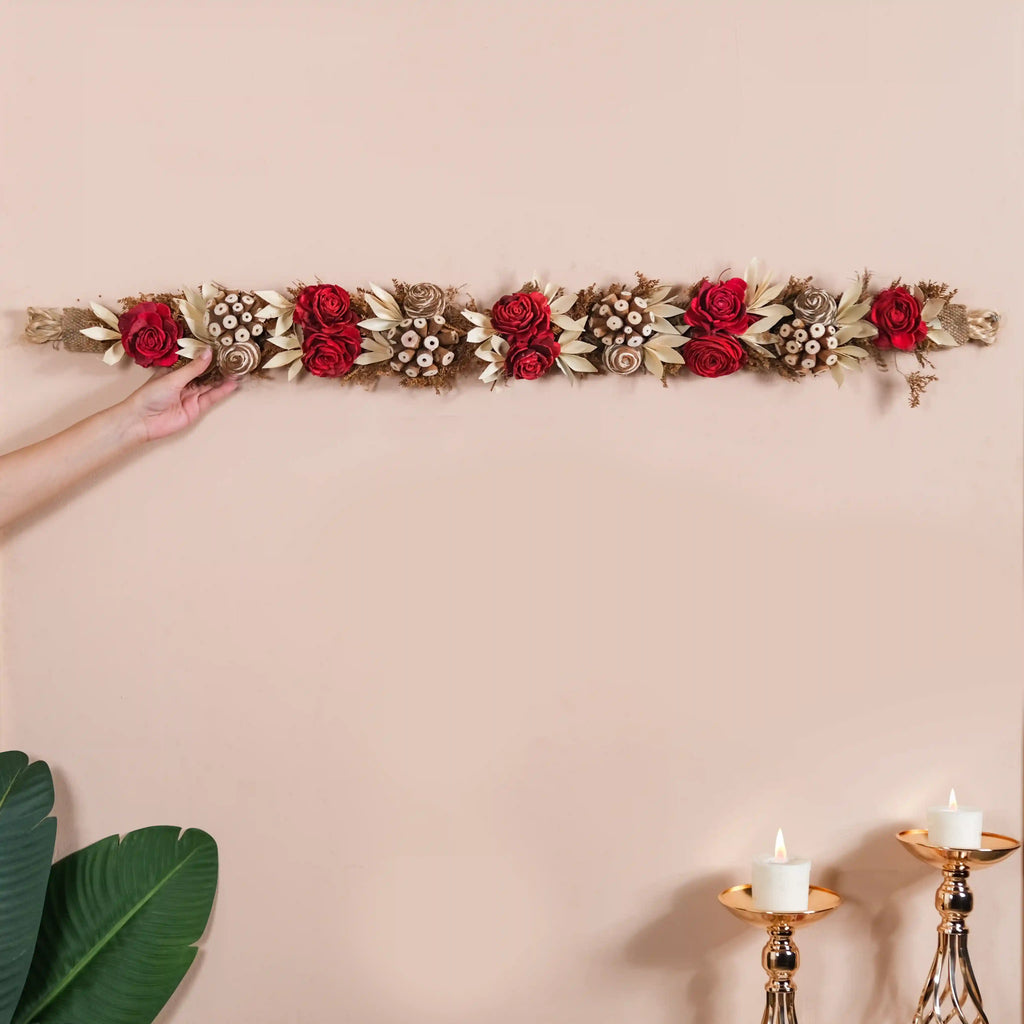 Natural Dried Flowers Door Hanging Nestasia