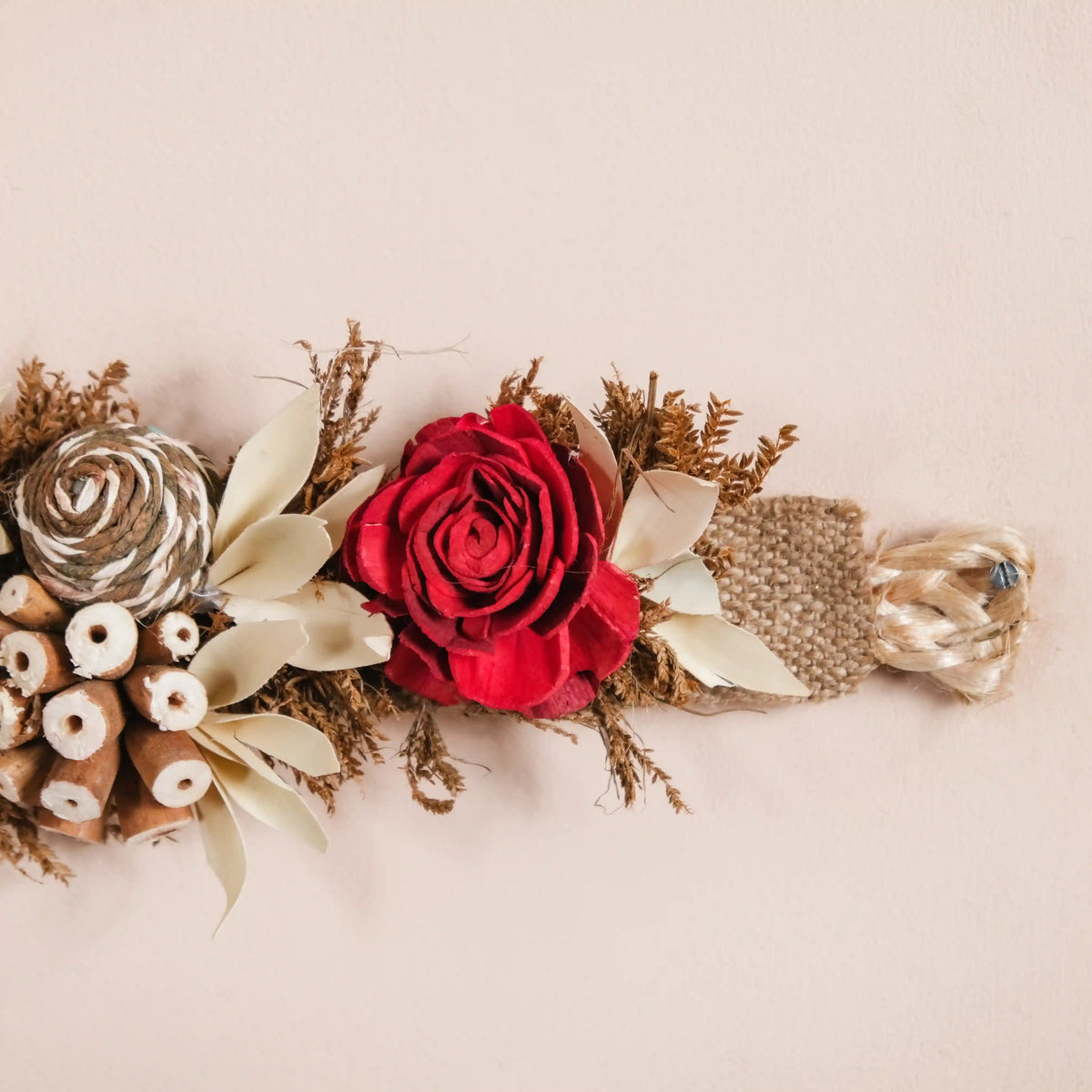 Natural Dried Flowers Door Hanging Nestasia