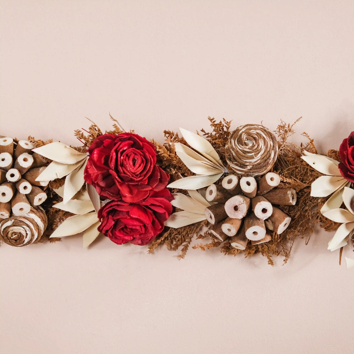 Natural Dried Flowers Door Hanging Nestasia