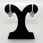Foliage Stud Earrings Silver Nestasia