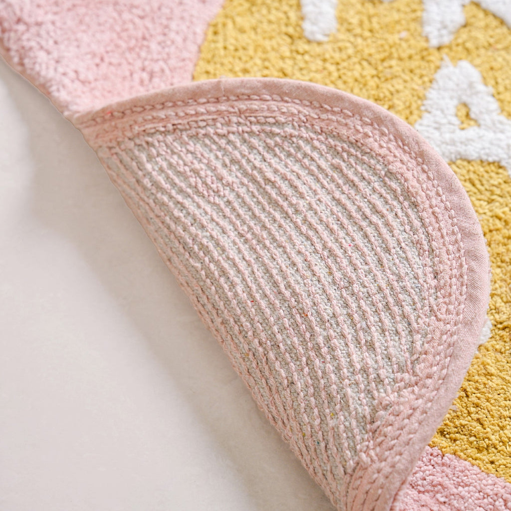 Fresh As A Daisy Anti Slip Cotton Floor Mat 72cm Nestasia