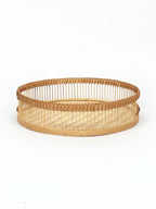 Natural Bamboo Tray for Gifting, Serving, and Multipurpose Use