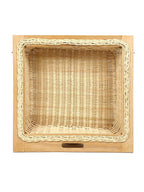 Rustic Wicker Modular Kitchen Basket for Fruits & Vegetables and Multipurpose Storage