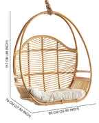Comfortable Bamboo Swing Chairs for Home and Garden