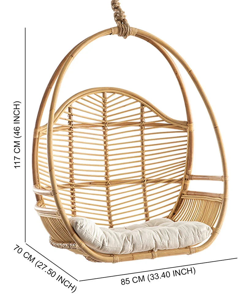 Comfortable Bamboo Swing Chairs for Home and Garden