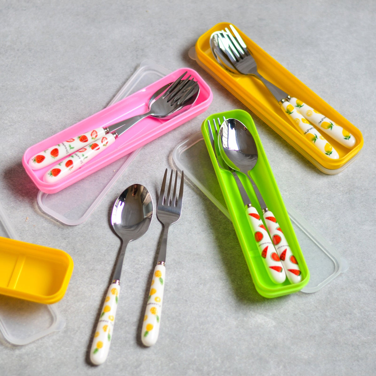 Fruit Cutlery Set Nestasia