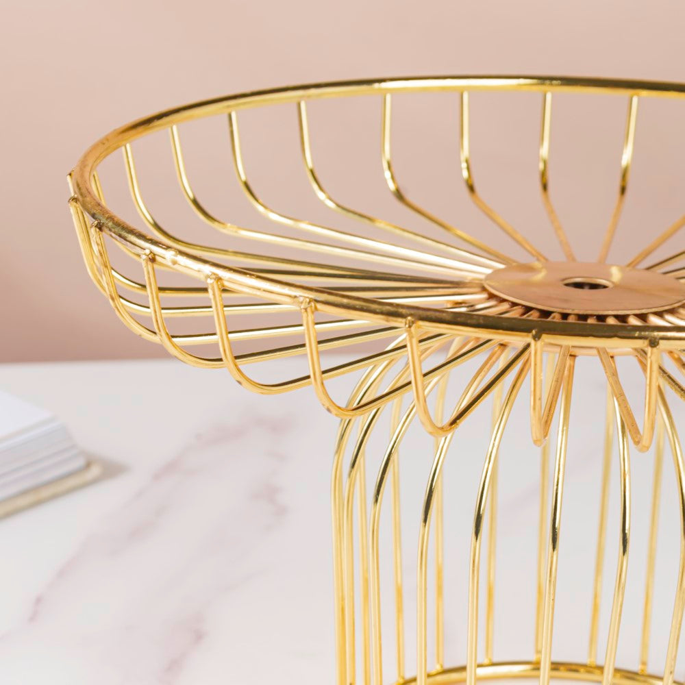 Metallic Cake Stand 8 inch Nestasia