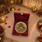 Brass Ganesha Wall Hanging Plate (7 Inch) Vedansh Craft