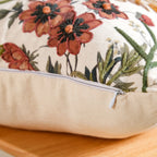 Garden Bloom Embroidered Cushion Cover 40x40cm Nestasia