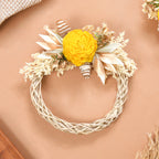 Mini Floral Garland Wreath For Wall Decor Set Of 4 Nestasia