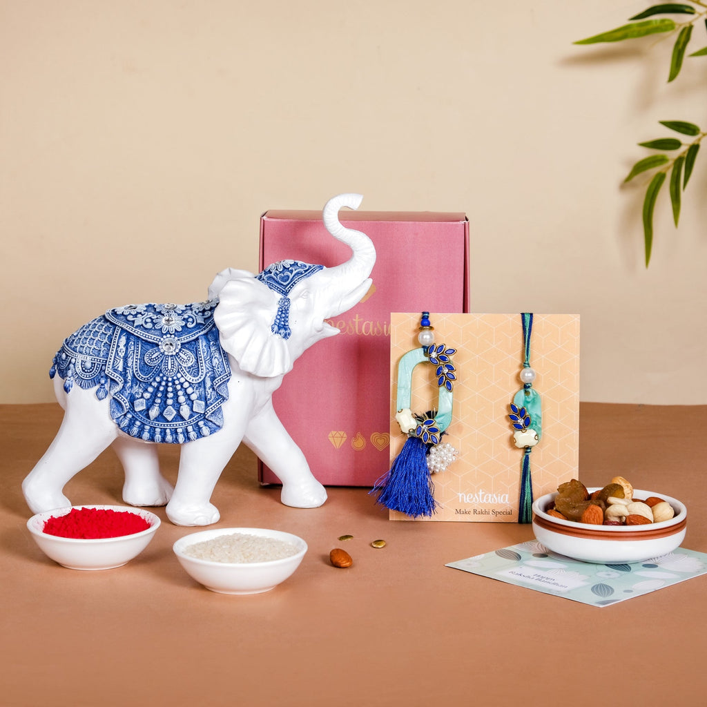 Elephant Whisperer Rakhi Lumba Gift Hamper Nestasia