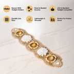 Gilded Garden Table Tealight Runner Nestasia