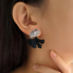 Ginkgo Foliage Earrings Nestasia