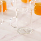 Borosilicate Glass Tea Cup Set Of 12 200ml Nestasia