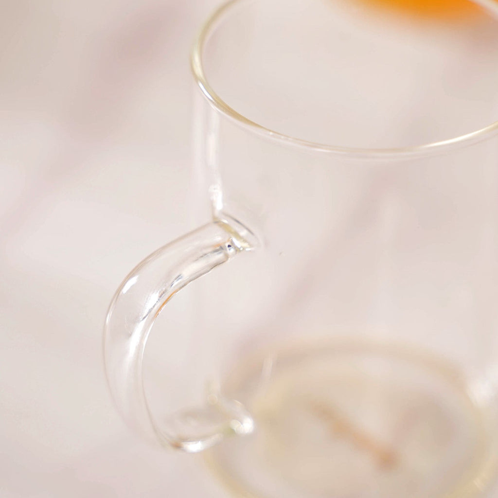 Borosilicate Glass Tea Cup Set Of 12 200ml Nestasia