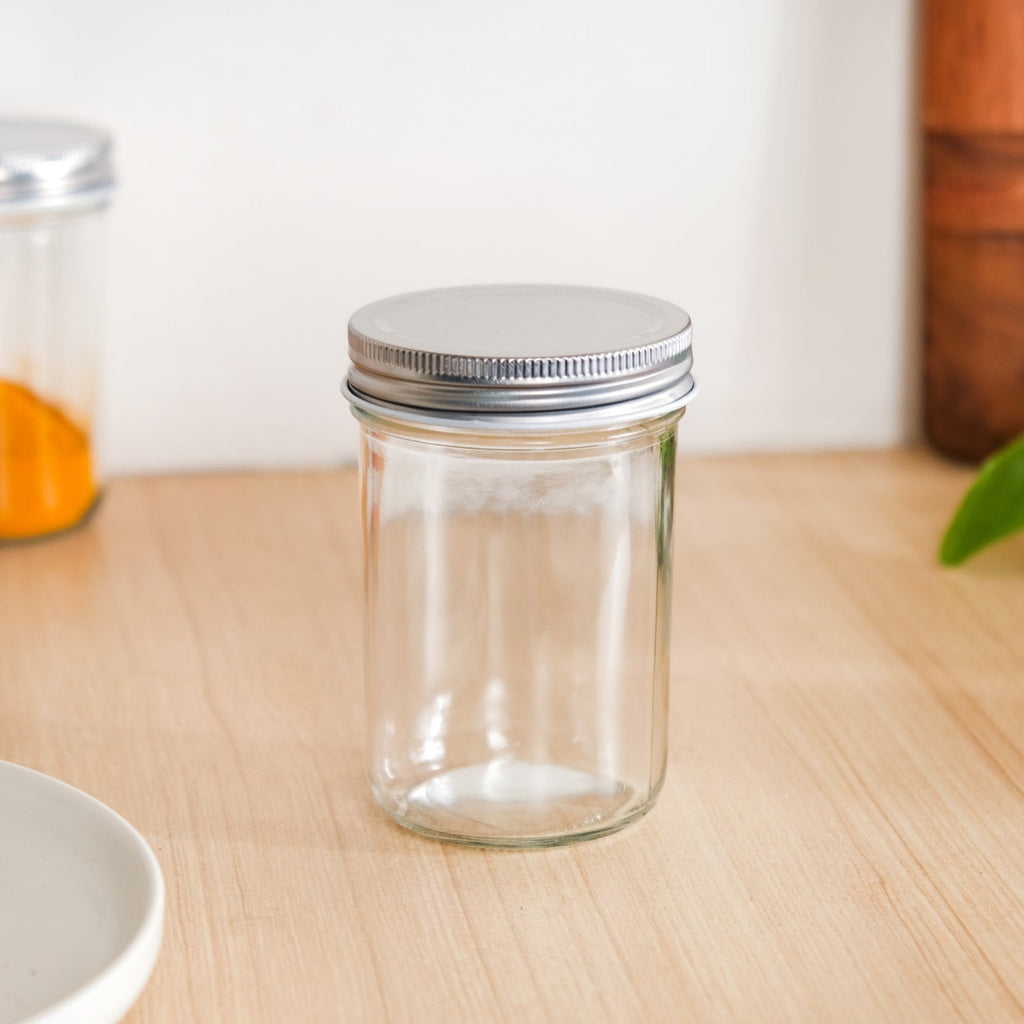Spice Jars With Lid For Kitchen Set Of 6 250ml Nestasia