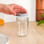 Spice Jars With Lid For Kitchen Set Of 6 250ml Nestasia