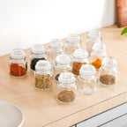 Airtight Mini Spice Jars Set Of 12 100ml Nestasia