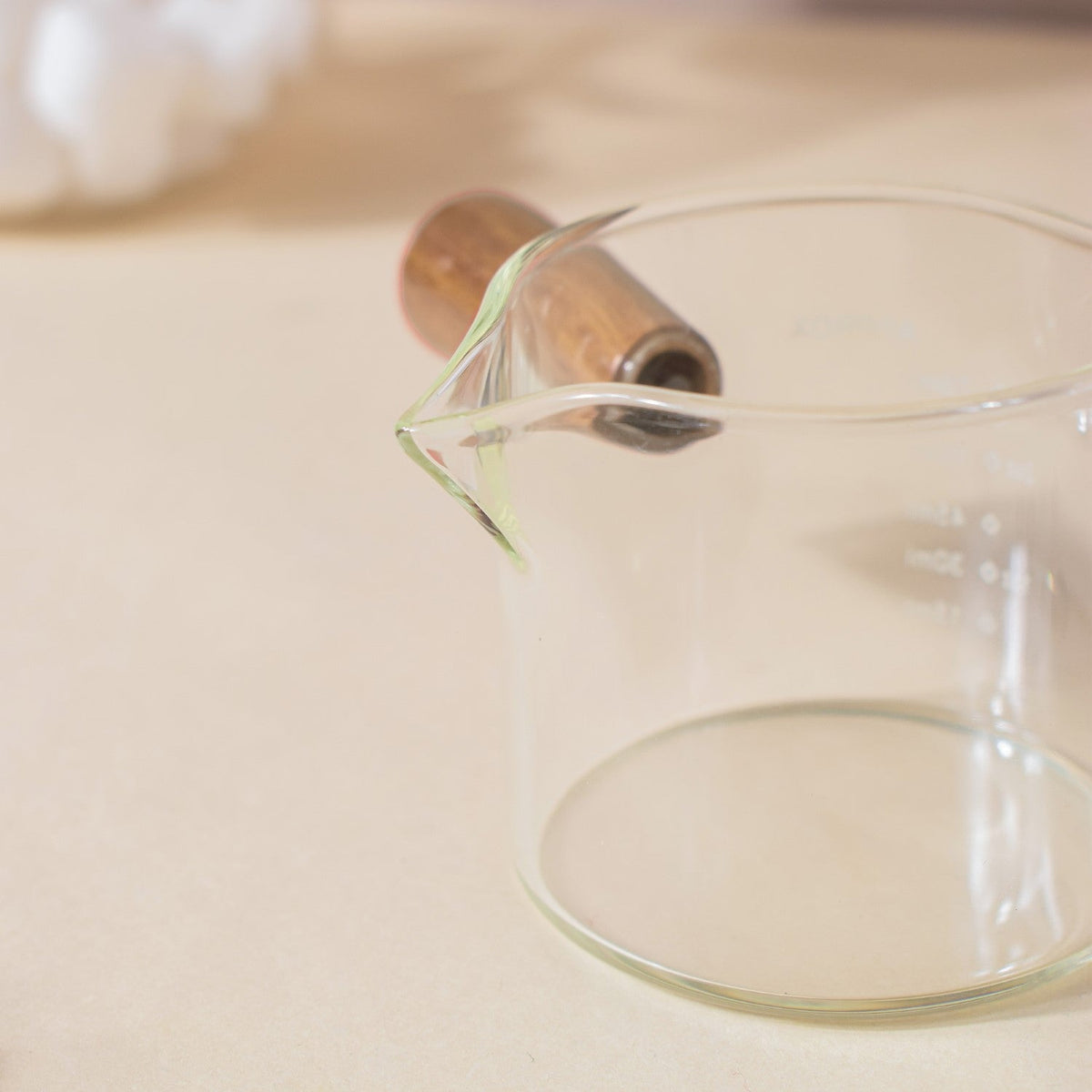 Double Mouth Glass Measuring Cup With Handle Nestasia