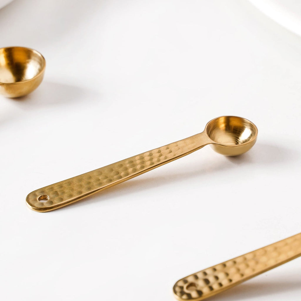 Set Of 4 Gold Measuring Spoons Nestasia