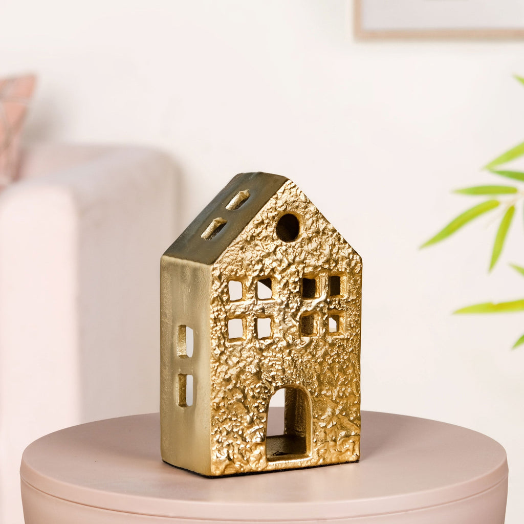 Glowhouse Gold Tealight Holder Nestasia