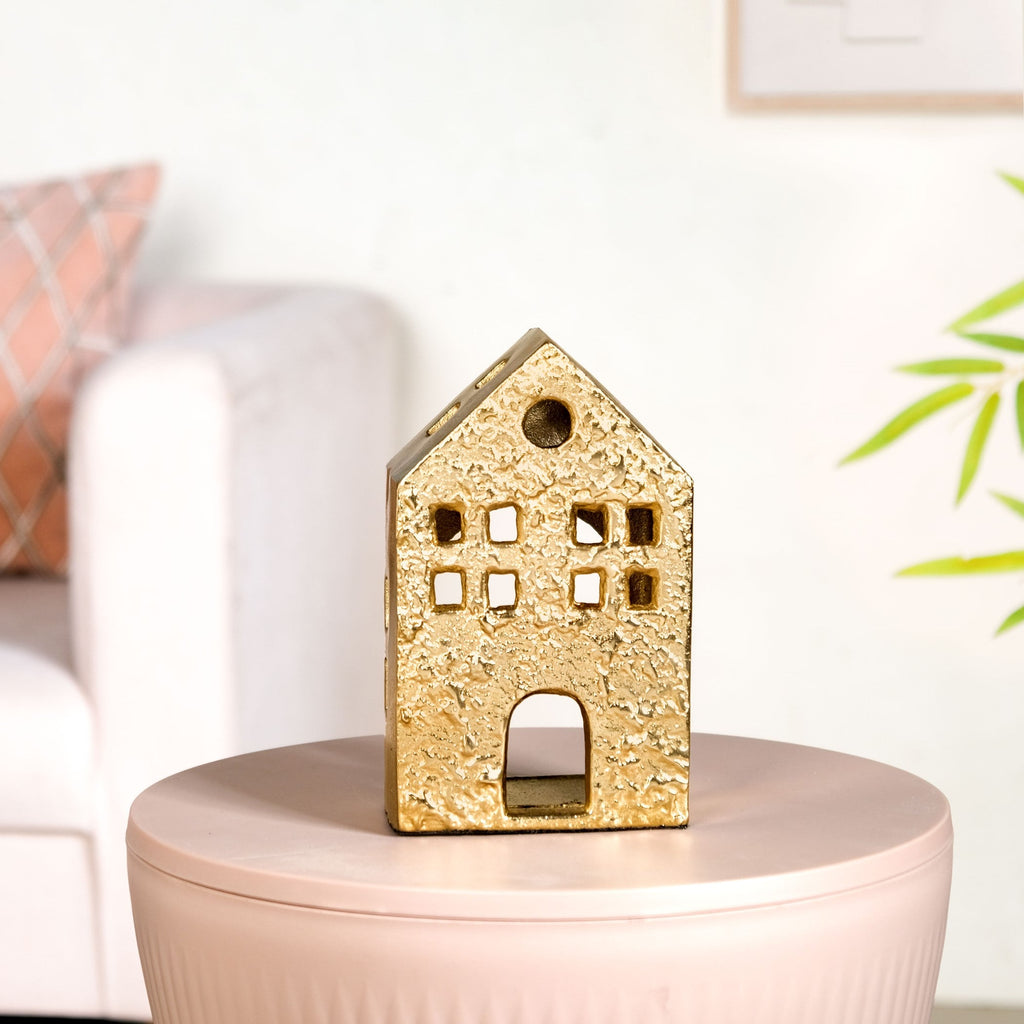 Glowhouse Gold Tealight Holder Nestasia
