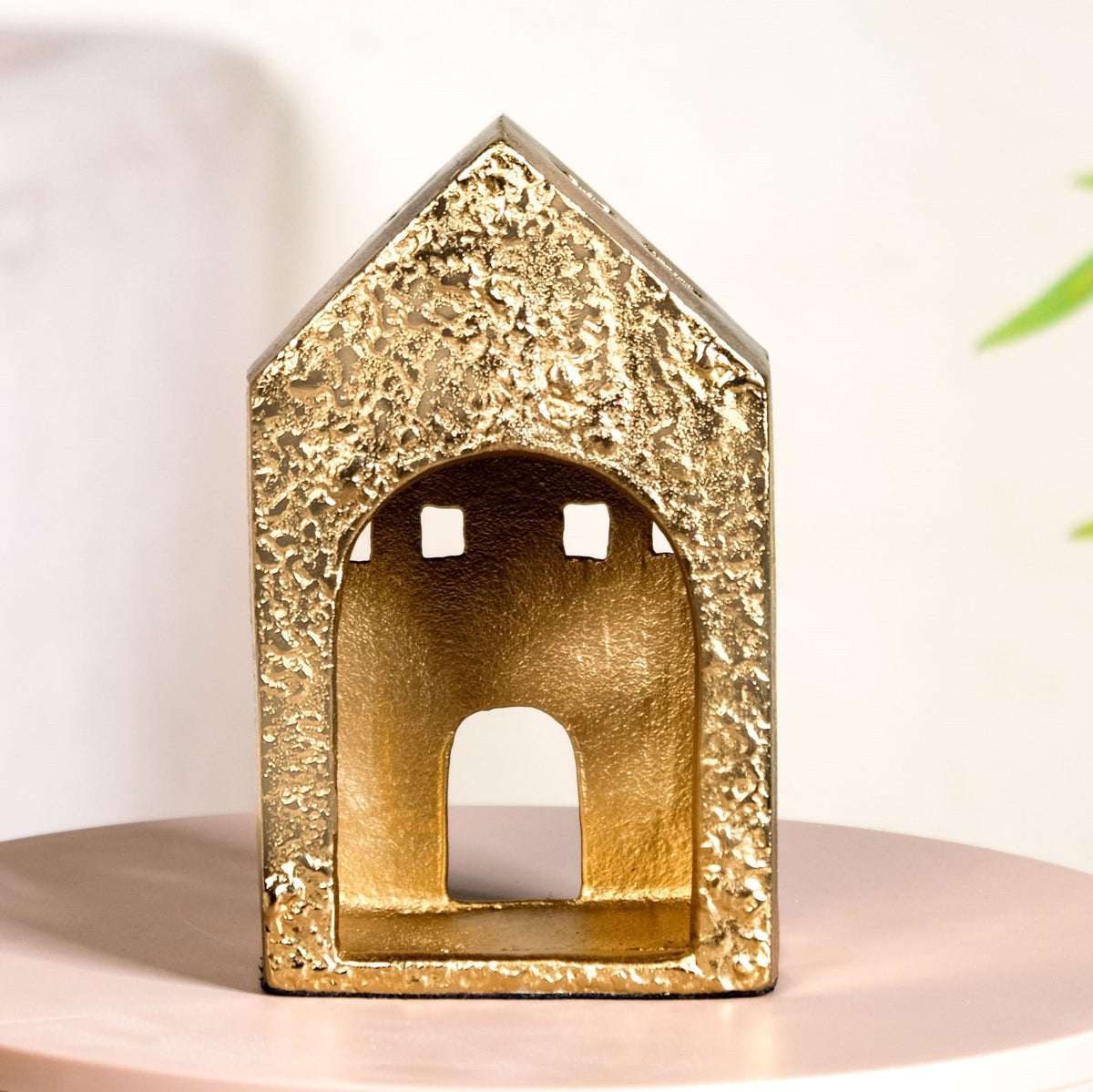Glowhouse Gold Tealight Holder Nestasia