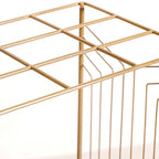 Box Frame Metal Backdrop For Puja Decor 38 Inch Nestasia