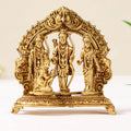 Pure Brass Ram Darbar Brass Statue 10cm Nestasia