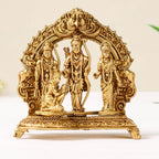 Pure Brass Ram Darbar Brass Statue 10cm Nestasia