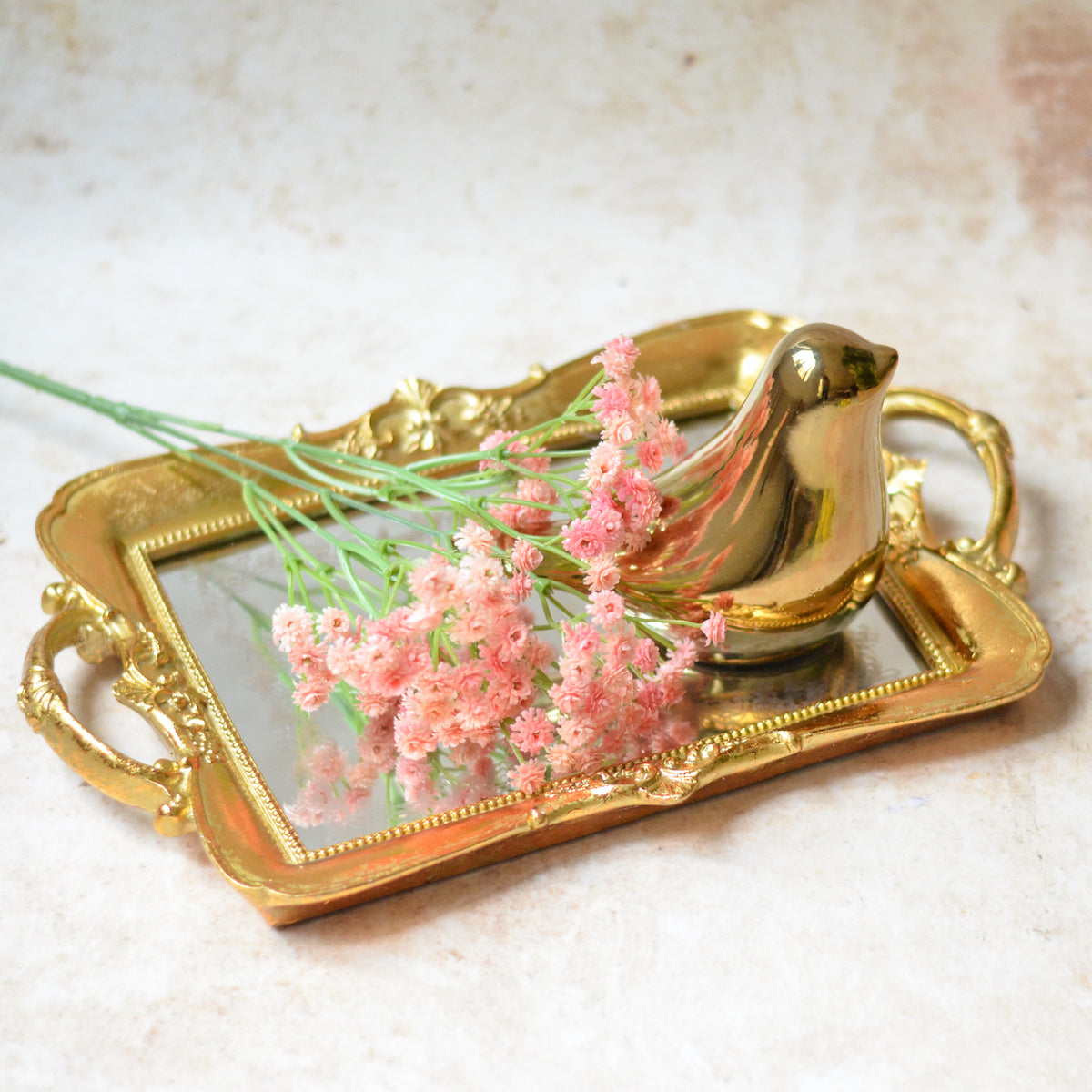 Gold Display Tray Nestasia