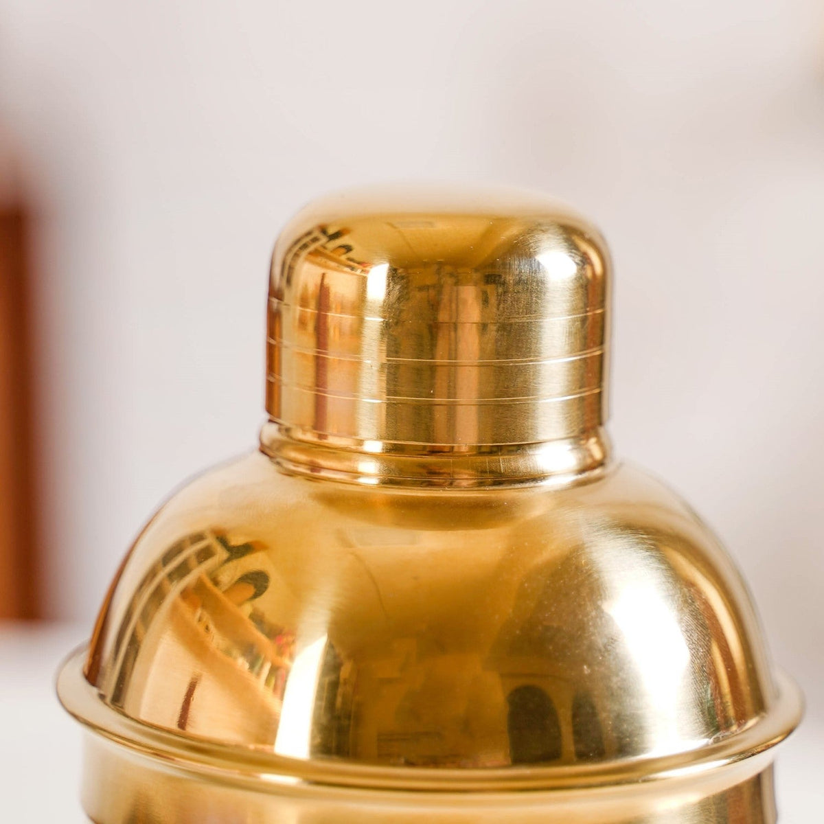 Gold Stainless Steel Cocktail Shaker 650ml Nestasia